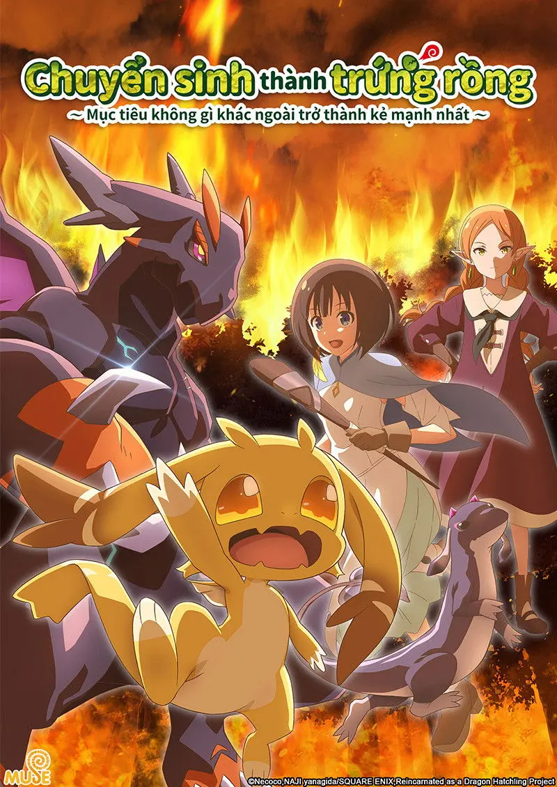 Xem phim Chuyển Sinh Thành Trứng Rồng – Mục Tiêu Không Gì Khác Ngoài Trở Thành Kẻ Mạnh Nhất (Tensei shitara Dragon no Tamago datta)
