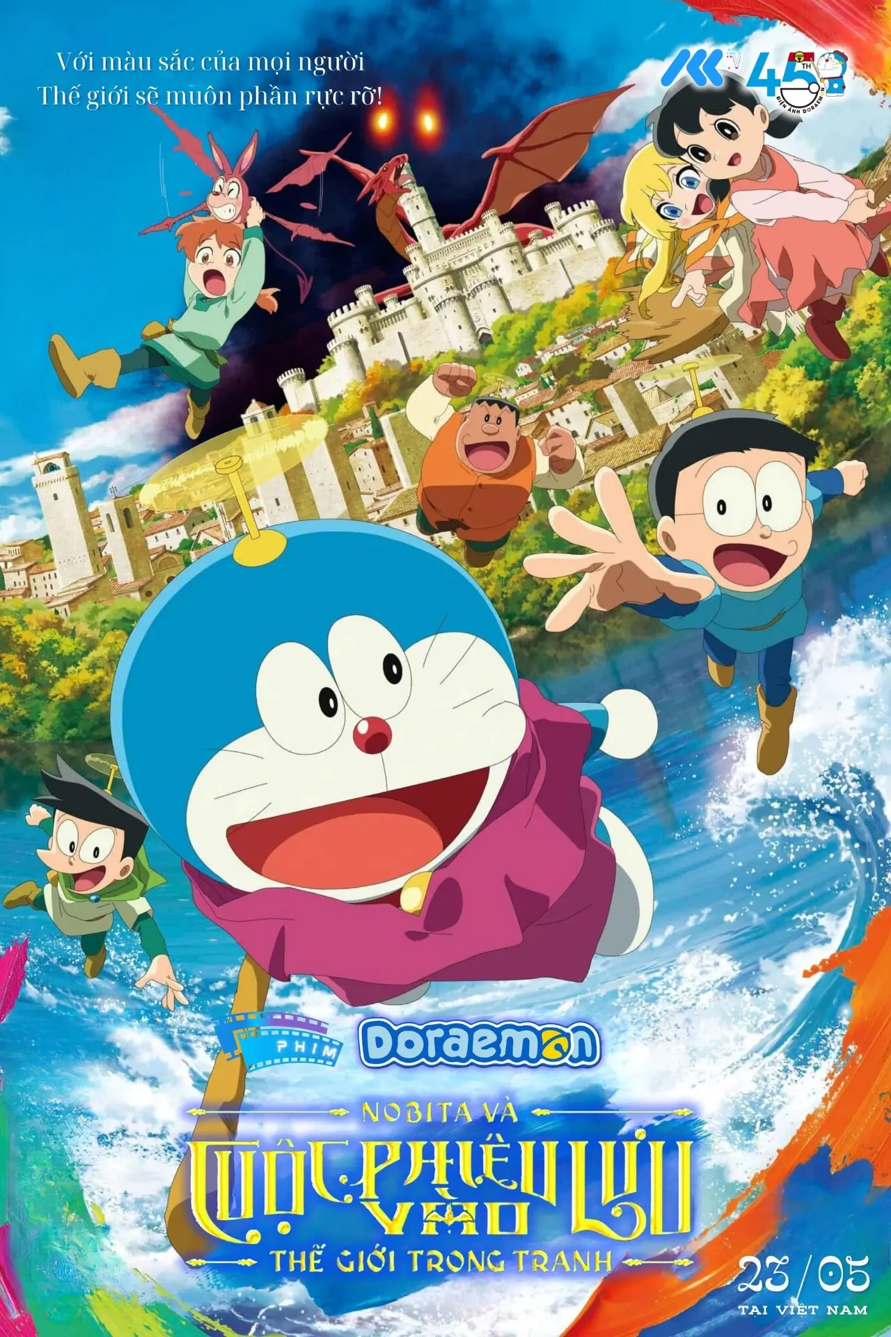 Xem phim Doraemon: Nobita Và Cuộc Phiêu Lưu Vào Thế Giới Trong Tranh