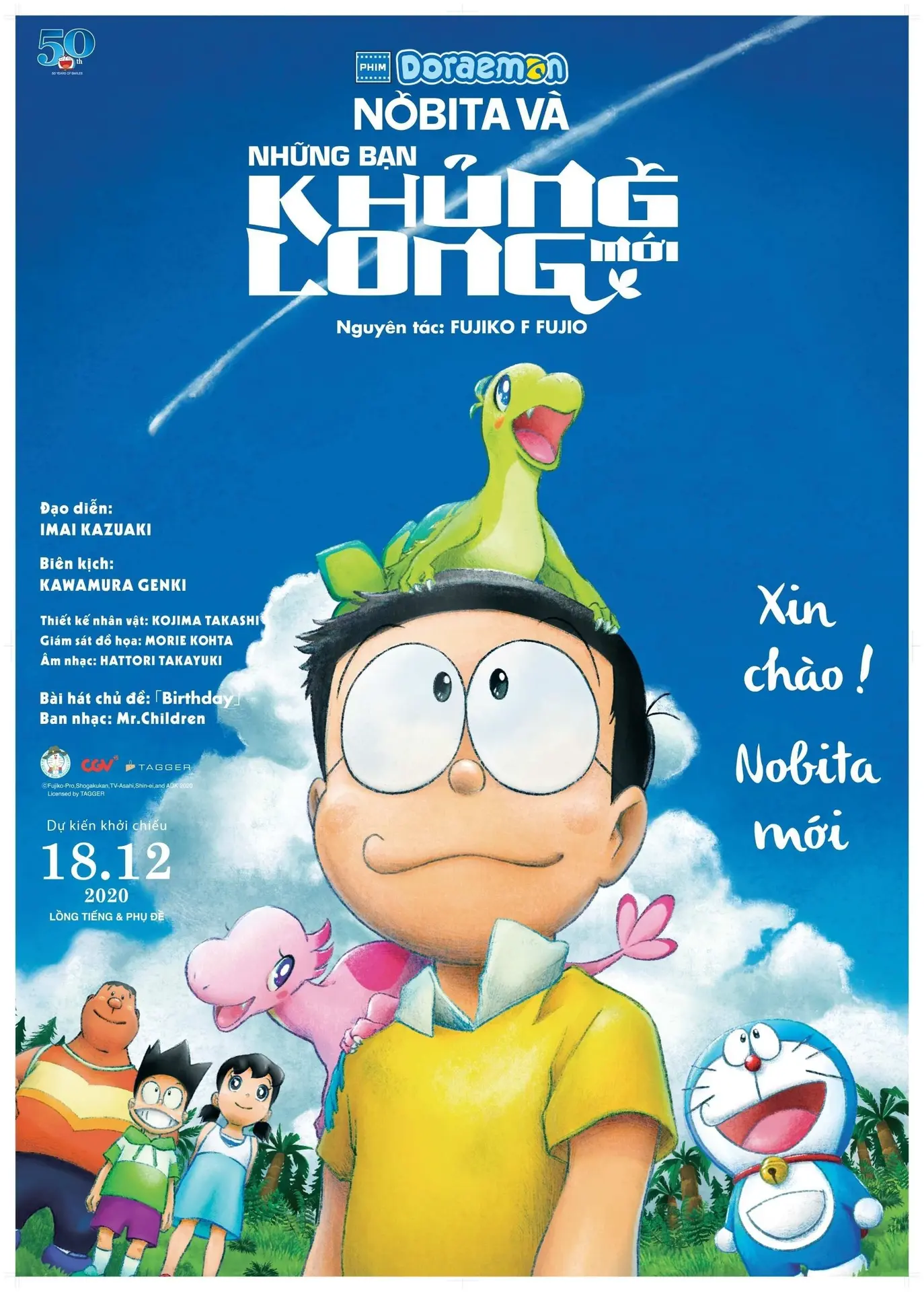Xem phim Doraemon: Nobita và Những Bạn Khủng Long Mới