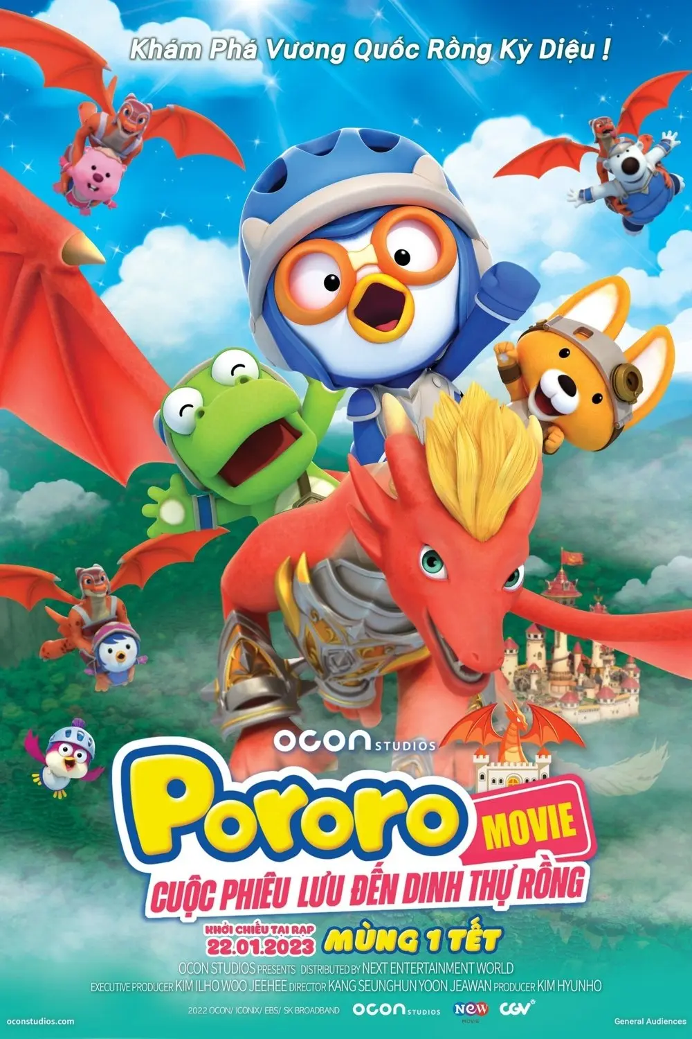 Xem phim Pororo: Cuộc Phiêu Lưu Đến Dinh Thự Rồng